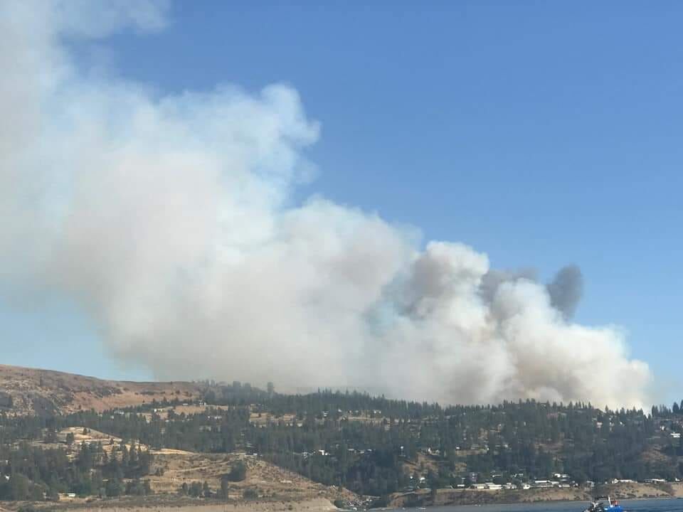 Wildfire breaks out in Lincoln County